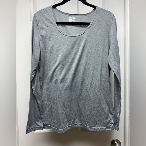 32 Degrees HEAT Long Sleeve Gray Base Layer Shirt – Size XL - Picture 1 of 4